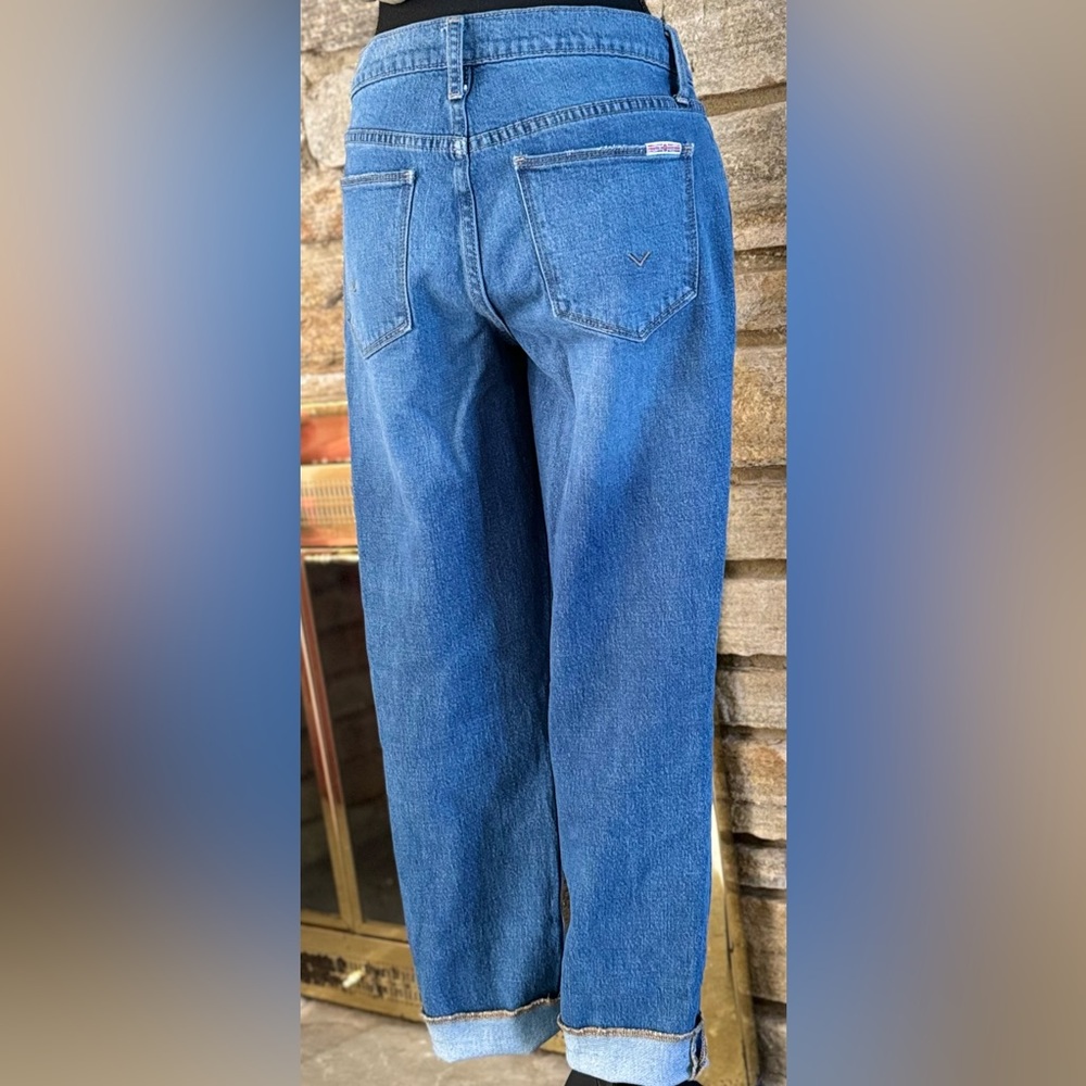 Hudson Jeans "Natalie" Mid Rise Boyfriend Jeans: Size 27 - Picture 6 of 12